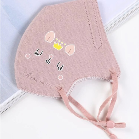 3 pcs toddlers cartoon graphic face mask - Picture 3 of 5